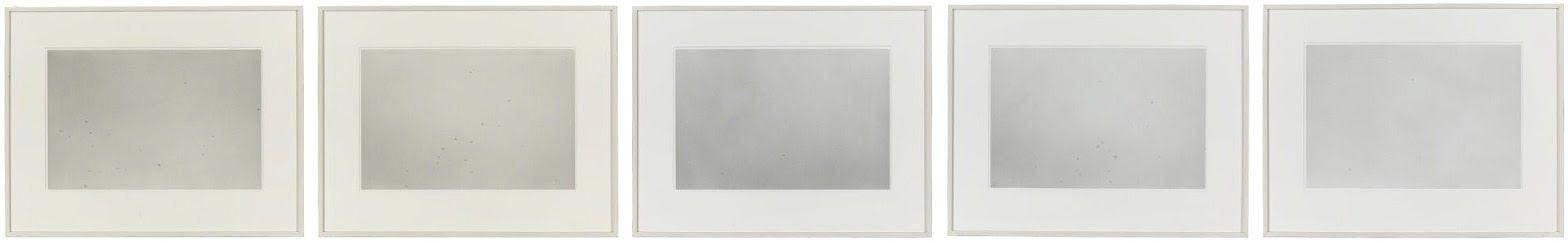 Felix Gonzalez-Torres

&amp;quot;Untitled&amp;quot;, 1994
framed gelatin silver prints
25 1/4 x 176 3/8 in.
five parts: 25 1/4 x 32 7/8 in.&amp;nbsp;each
edition of 2 with 1 AP

&amp;copy; Felix Gonzalez-Torres&amp;nbsp;
The collection of Greg Miller

Courtesy of The Felix Gonzalez-Torres Foundation